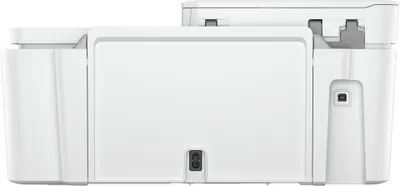 The back view of a white HP DeskJet 4220e All-in-One printer.