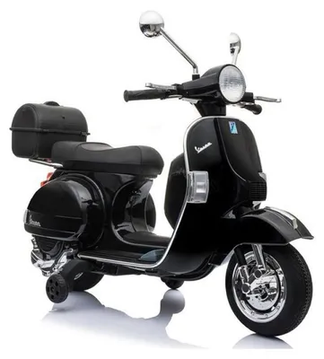 Immagine prodotto di Scooter elettrico Vespa Piaggio PX150 nero per bambini 12V 2 x 45W moto