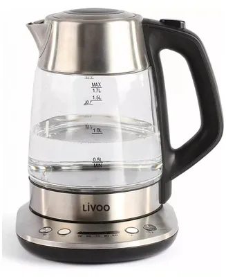 Image de Bouilloire-théière 2en1 1,7l 2200w - Livoo - DOD165 -