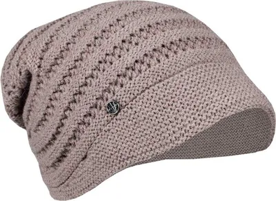 Loevenich Polyacryl Strickmütze 676015 in 860-taupe
