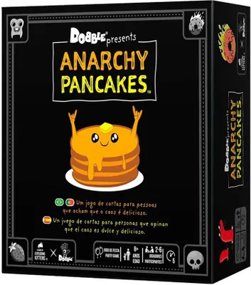 Image de Asmodee Dobble Anarchie Crêpe Jeu de société Noir Noir One Size