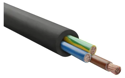 Produktbild von HELU KABEL H07RN-F LS0H 3G2,5mm² AWG14 Gummischlauchleitung AD 10,9mm - 12,5mm Nennspannung Uo/U 450V/750V - 1 Meter