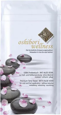 Produktbild von OSHIBORI Wellness 10 Erfrischungstuch aus Frottee