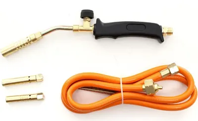 Produktbild von Handlötset Gaslöten Lötbrenner Lötkolben 1200 - 1850° - 13, 14, 17mm Gasbrenner