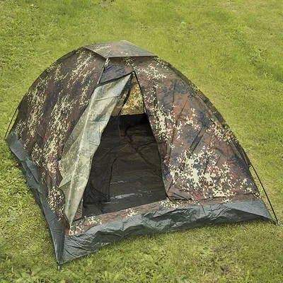 Produktbild von Zweimannzelt Iglu Standard flecktarn