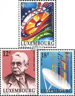 Produktbild von Briefmarken Luxemburg 1990 Mi 1240-1242 (kompl.Ausg.) postfrisch Schobermesse