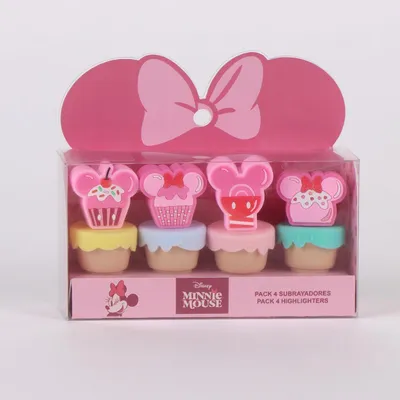 Produktbild von Minnie – 4er-Set Mini-Textmarker „Essen“