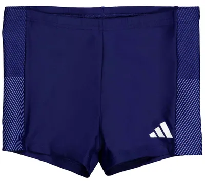 Image de Maillot de bain Adidas Colorblock 3 Stripes Swim Boxers Kids "Dark Blue" pour Enfant