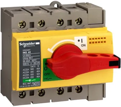 Produktbild von GS Lasttrennschalter 4-polig 28919 Interpact 63A