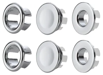 Productafbeelding van Solidchoice - Set van 6 Afvoerbedekking voor Keuken en Badkamer