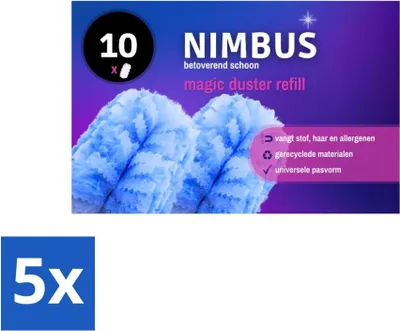 Obrázok produktu pre NIMBUS Magic Duster náhradné balenie 10 kusov – výhodné balenie – 5 kusov