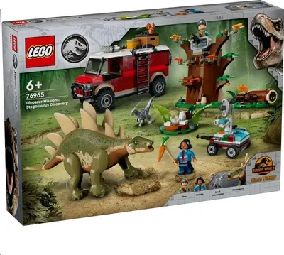 Produktbild von LEGO® Jurassic World™ 76965 Dinosaurier-Missionen: Entdeckung des Stegosaurus
