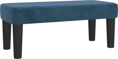 Obrázok produktu pre vidaXL Lavica Dark Blue 70x30x30 cm Velvet