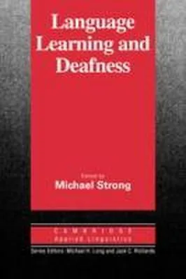 Produktbild von Language Learning and Deafness