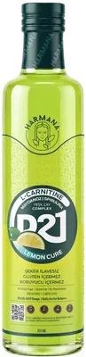 Produktbild von HARMANA D-21 Lemon Cure – L-Carnitine & Groene Thee Complex 250 ml