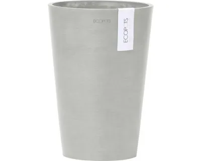 Image de Pot de fleurs Ecopots Pisa 14 - L 14 cm x H 20 cm - Intérieur et extérieur