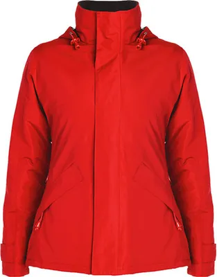 Immagine prodotto di Roly PK5078 | Giacca Europa da donna, Esterno: 100% poliestere, impermeabile - Colore: Rosso 60 - Taglia: S