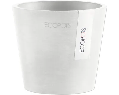 Immagine prodotto di Ecopots Amsterdam 10,5 Vaso da fiori - L 10,5 cm x H 9,2 cm - Interno ed esterno