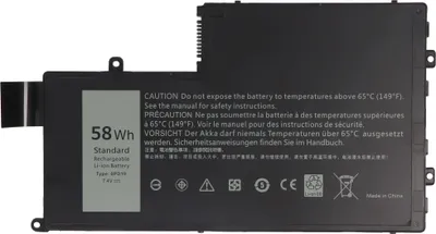 Zdjęcie produktu dla Bateria pasująca do Dell Latitude 3450, litowo-jonowa, 7,4 V, 7840 mAh, 58 Wh