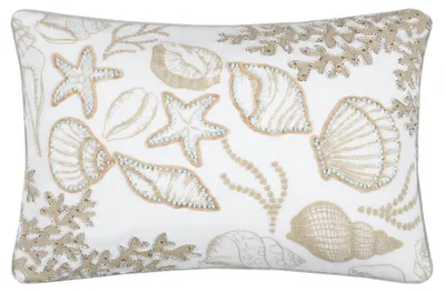 Immagine prodotto di Cuscini decorativi, conchiglie, BARBADE, 35 x 50 cm