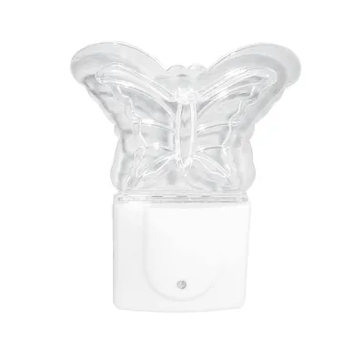 Produktbild von LED NACHTLICHT mit Sensor Steckdosenlicht Licht Orientierungslicht Lampe 84 (Schmetterling)