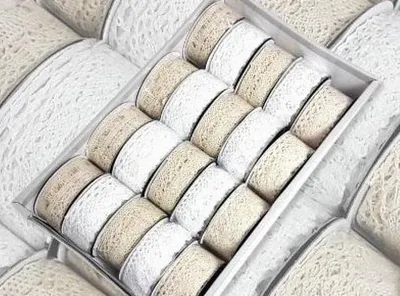 Produktbild von Wstążka ozdobna koronka 30mmx3m (20szt)