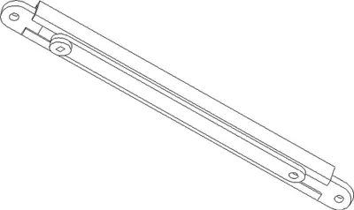 Productafbeelding van Boxer-schuifarm + halve arm met GEZE stop - 20,7 mm - Kleur Ev1 - 95141