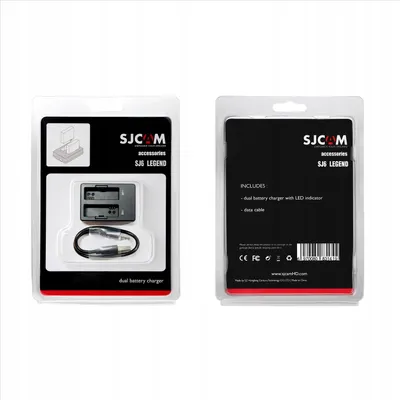 Zdjęcie produktu dla Podwójna Ładowarka SJCAM SJ6 LEGEND DUAL