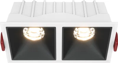 Produktbild von Maytoni Deckenleuchte Alfa LED in weiß und schwarz aus Aluminum und Kunststoff 20 W für Küche, Schlafzimmer, Wohnzimmer, Esszimmer, Lobby