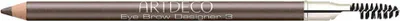 Zdjęcie produktu dla ARTDECO Eyebrow Designer, Brązowy, Medium dark, 1 g, ETHYLHEXYL ISOSTEARATE, MICA, NEOPENTYL GLYCOL DIETHYLHEXANOATE, CANDELILLA CERA (EUPHORBIA..., Draw the contour of the eyebrows with the Eye Brow Designer and shape the eyebrows with the..., 1 szt.