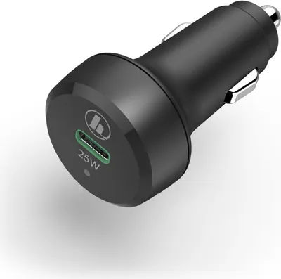 Produktbild von Hama KFZ-Ladegerät 25W PD/Qualcomm, Schwarz