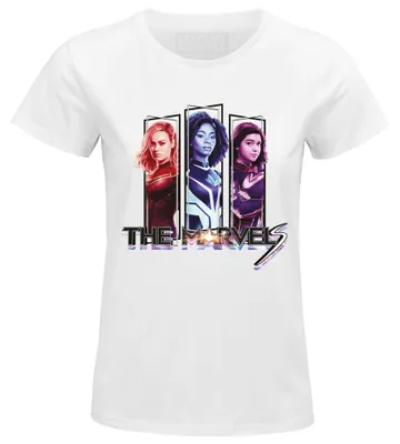 Immagine prodotto di Marvel "The WOMAVLSTS024", t-shirt da donna, bianco, taglia XL, bianco, taglia X-Large