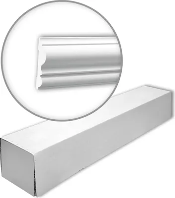 Produktbild von Profhome 151303 Wand- und Friesleisten 1 Karton SET mit 12 Zierleisten | 24 m