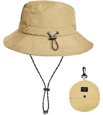 Produktbild von Sonnenhut mit breiter Krempe, Fischerhut, Anglerhut, Boonie Hut, Khaki, Einheitsgröße