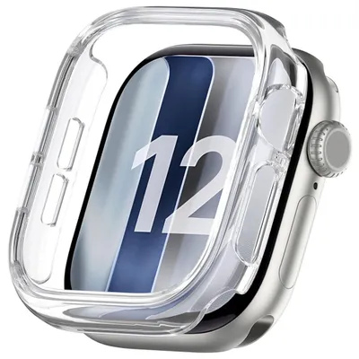 Produktbild von Smartwatch Kunststoff Hülle für Apple Watch Series 12 46mm Schutz Gehäuse Case