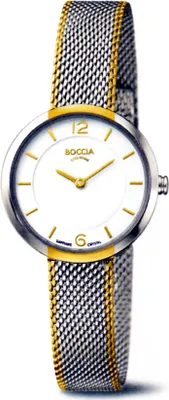 Produktbild von Boccia Damenuhr Titan bicolor 3266-06