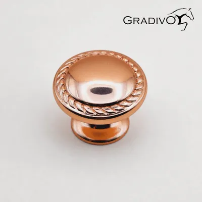 Produktbild von Möbelknopf Schrankknopf Schubladenknopf 215 Rosegold