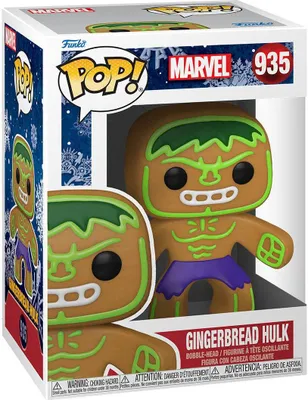Produktbild von Marvel - Gingerbread Lebkuchen Hulk 935 - Funko Pop! - Vinyl Figur