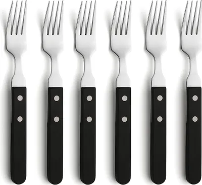 Produktbild von Amefa 6-tlg. Steakgabel Set PIZZA