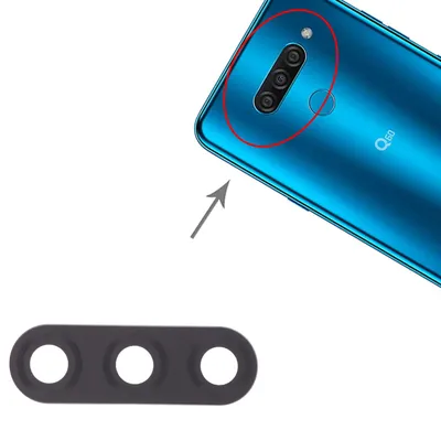 Obrázok produktu pre Zadný fotoaparát – objektív pre LG Q60 – náhradný diel, príslušenstvo na opravu