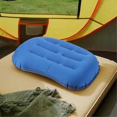 Produktbild von Aufblasbares Campingkissen und Reisekissen für den Rucksack