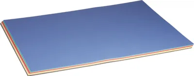 Produktbild von Clairefontaine Zeichenpapier 50x65 cm 160g, 24 Blatt, 12 Farben sortiert 960050C