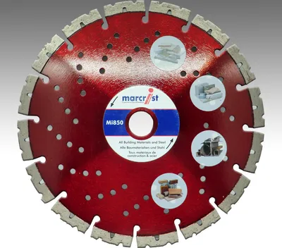 Obrázok produktu pre Diamantový rezací kotúč Marcrist MI850 180 mm na betón a žulu