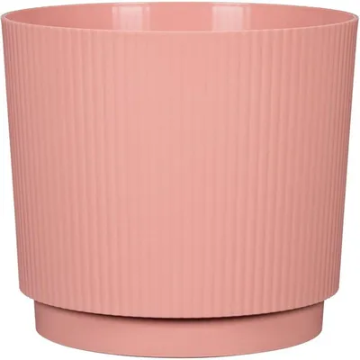 Produktbild von Runder Pflanztopf – GARDEN ID – Linoleum – Ø 25 – 7 L – H 22 cm – Rosa