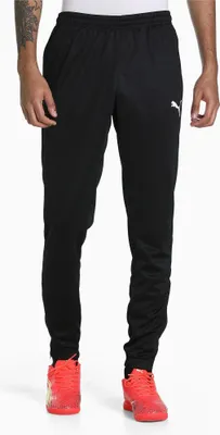 Produktbild von PUMA TeamRISE Poly Trainingshose Herren schwarz/weiß, S (44/46 EU)