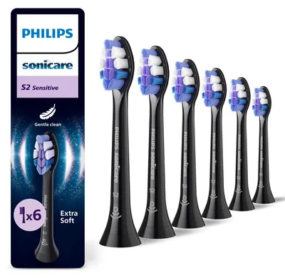Immagine prodotto di Philips Sensitive HX6056/88 confezione da 6 testine per spazzolino