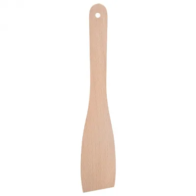 Produktbild von Buchenholz Geradewender Spatel mit Löchern, 30 cm, zum Wenden von Pfannkuchen & Crêpes