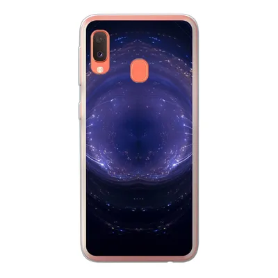 Produktbild von MuchoWow® Handyhülle Schutzhülle Hülle für Samsung Galaxy A20e Licht - Abstrakt - Nacht Silikon Softcase Handy Hülle - Abdeckung