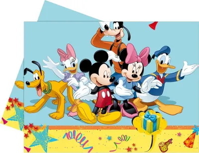 Produktbild von Micky Maus Karneval Tischdecke