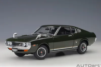 Produktbild von Autoart 78768 Toyota Celica Liftback 2000 GT RA25 1973 dunkelgrün 1:18